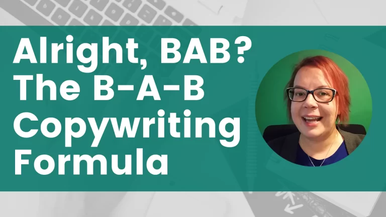 Alright, BAB? The Before-After-Bridge Copywriting Formula image